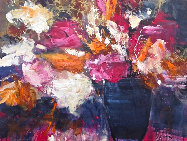Click here to view Bouquet en clair obscur by Doris Savard